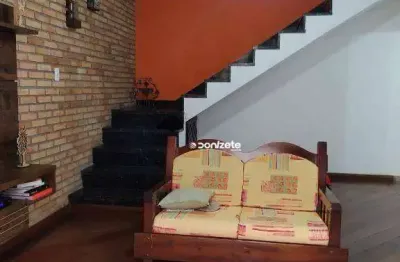 Sobrado com 3 dormitórios à venda, 157 m² por r$ 1.280.000,00 - vila bastos - santo andré/sp