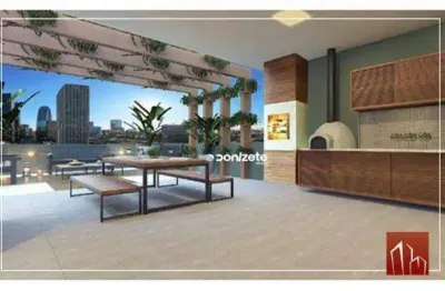 Apartamento com 1 dormitório à venda, 41 m² por r$ 317.900,00 - vila valparaíso - santo andré/sp