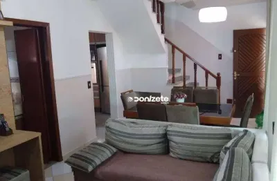Sobrado com 3 dormitórios à venda, 87 m² por r$ 750.000,00 - parque das nações - santo andré/sp