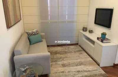 Apartamento à venda, 86 m² por r$ 972.000,00 - vila assunção - santo andré/sp