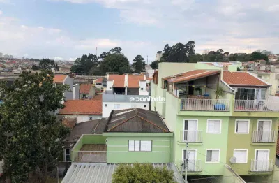 Cobertura com 2 dormitórios à venda, 100 m² por r$ 370.000,00 - parque novo oratório - santo andré/sp