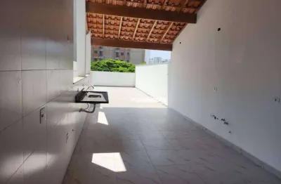 Cobertura com 3 dormitórios à venda, 163 m² por r$ 950.000,00 - campestre - santo andré/sp