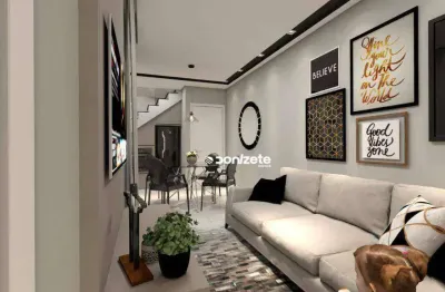Cobertura à venda, 86 m² por r$ 470.000,00 - santa maria - santo andré/sp
