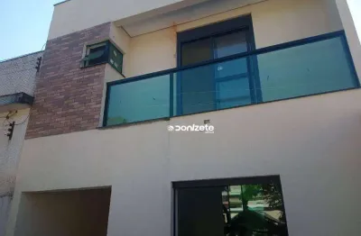 Sobrado à venda, 168 m² por r$ 900.000,01 - campestre - santo andré/sp