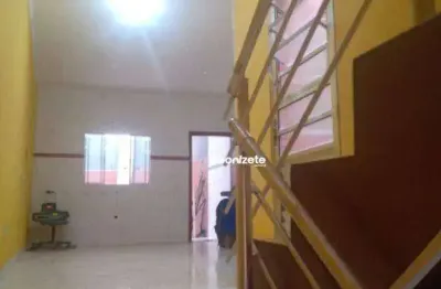 Sobrado com 3 dormitórios à venda, 110 m² por r$ 360.000,00 - jardim las vegas - santo andré/sp