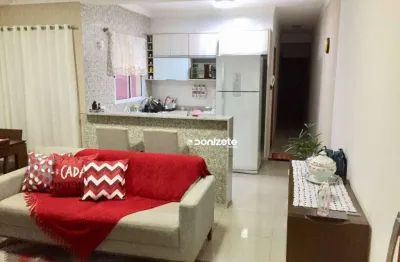 Cobertura com 3 dormitórios à venda, 150 m² por r$ 690.000,00 - vila scarpelli - santo andré/sp
