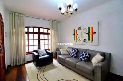 Sobrado com 4 dormitórios à venda, 221 m² por r$ 849.999,98 - jardim - santo andré/sp