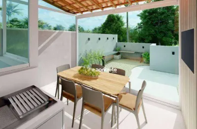 Cobertura com 2 quartos à venda, 95 m² por r$ 439.000 - jardim bela vista - santo andré/sp