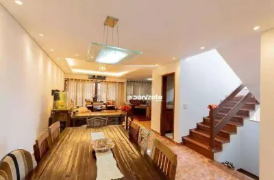 Sobrado com 3 dormitórios à venda, 253 m² por r$ 1.840.000,00 - campestre - santo andré/sp