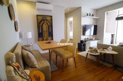 Apartamento com 2 dormitórios à venda, 65 m² por r$ 850.000,00 - jardim - santo andré/sp