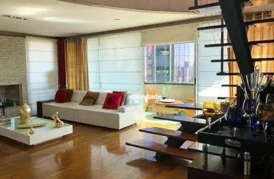 Cobertura com 5 dormitórios, 414 m² - venda por r$ 3.500.000,00 ou aluguel por r$ 22.056,67/mês - jardim - santo andré/sp