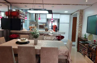 Apartamento com 2 dormitórios à venda, 102 m² por r$ 1.050.000,00 - jardim - santo andré/sp