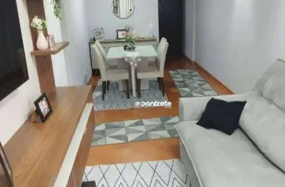 Apartamento com 3 dormitórios à venda, 79 m² por r$ 430.000,00 - parque das nações - santo andré/sp