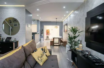 Casa com 3 dormitórios à venda, 118 m² por r$ 900.000,00 - vila homero thon - santo andré/sp