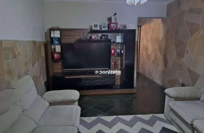 Sobrado com 3 dormitórios à venda, 176 m² por r$ 560.000,00 - vila scarpelli - santo andré/sp
