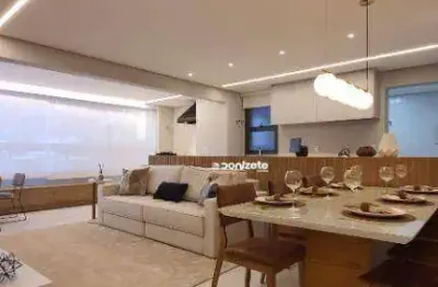 Apartamento com 3 dormitórios à venda, 105 m² por r$ 944.000,00 - vila assunção - santo andré/sp