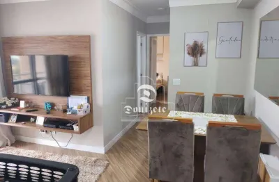 Apartamento com 2 dormitórios à venda, 56 m² por r$ 560.000,00 - campestre - santo andré/sp