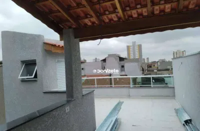Cobertura com 2 dormitórios à venda, 109 m² por r$ 455.999,99 - vila pires - santo andré/sp