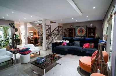 Sobrado com 3 dormitórios à venda, 445 m² por r$ 1.999.999,90 - vila valparaíso - santo andré/sp