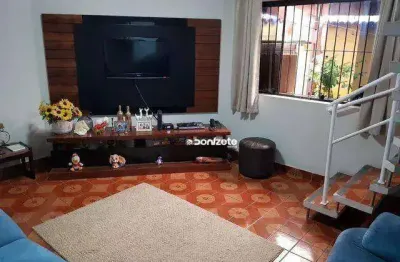 Sobrado com 2 dormitórios à venda, 113 m² por r$ 650.000,01 - campestre - santo andré/sp