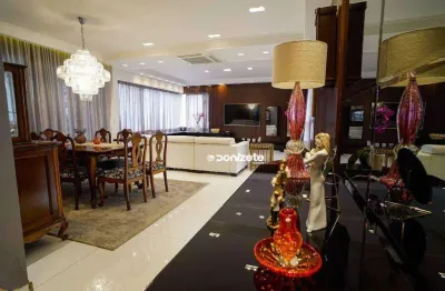 Apartamento com 3 dormitórios à venda, 300 m² por r$ 5.300.000,00 - jardim - santo andré/sp
