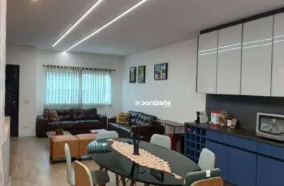 Casa com 2 dormitórios à venda, 155 m² por r$ 1.200.000,00 - vila assunção - santo andré/sp