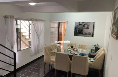 Sobrado à venda, 157 m² por r$ 679.999,90 - jardim marek - santo andré/sp