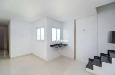 Cobertura com 2 dormitórios à venda, 109 m² por r$ 495.000,00 - vila camilópolis - santo andré/sp
