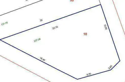 Terreno à venda, 237 m² por r$ 1.499.800,00 - vila pires - santo andré/sp