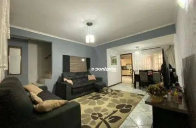 Sobrado com 2 dormitórios à venda, 116 m² por r$ 529.996,00 - campestre - santo andré/sp