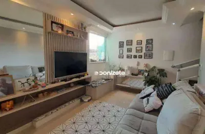 Cobertura com 2 dormitórios à venda, 140 m² por r$ 595.000,00 - vila bastos - santo andré/sp