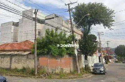 Terreno à venda, 250 m² por r$ 650.000,00 - vila scarpelli - santo andré/sp