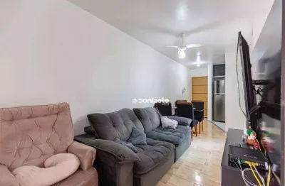 Apartamento com 2 dormitórios à venda, 56 m² por r$ 349.999,99 - vila scarpelli - santo andré/sp