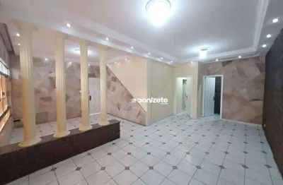 Casa com 4 dormitórios para alugar, 220 m² por r$ 6.854,99/mês - casa branca - santo andré/sp