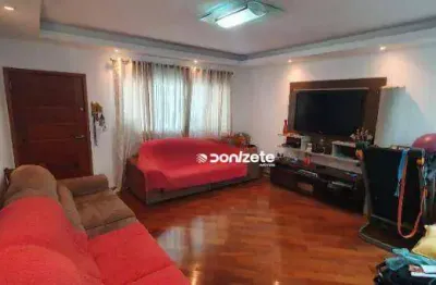 Sobrado com 3 dormitórios à venda, 162 m² por r$ 820.000,00 - vila floresta - santo andré/sp