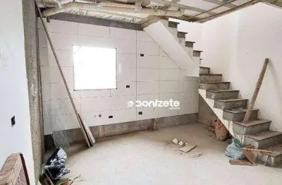 Cobertura com 2 dormitórios à venda, 100 m² por r$ 479.990,00 - vila cecília maria - santo andré/sp