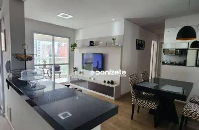 Apartamento com 2 dormitórios à venda, 66 m² por r$ 750.000,00 - jardim - santo andré/sp