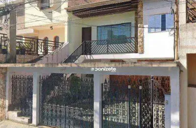 Casa com 3 dormitórios à venda, 302 m² por r$ 1.180.000,00 - campestre - santo andré/sp