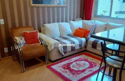 Apartamento com 2 dormitórios à venda, 55 m² por r$ 349.000,00 - vila guiomar - santo andré/sp