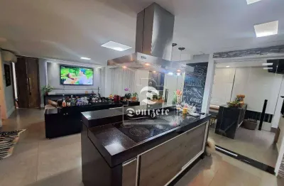 Apartamento com 3 dormitórios à venda, 124 m² por r$ 1.696.000,00 - campestre - santo andré/sp