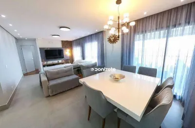 Apartamento com 4 dormitórios à venda, 153 m² por r$ 2.149.999,00 - jardim - santo andré/sp