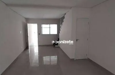 Sobrado com 3 dormitórios à venda, 122 m² por r$ 600.000,00 - vila homero thon - santo andré/sp