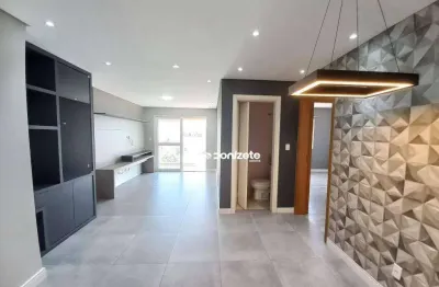 Apartamento com 3 dormitórios para alugar, 106 m² por r$ 6.970,00/mês - jardim - santo andré/sp
