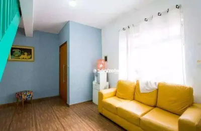 Sobrado à venda, 81 m² por r$ 319.999,99 - vila alzira - santo andré/sp