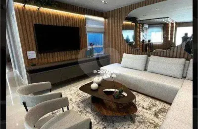 Apartamento com 3 dormitórios à venda, 94 m² por r$ 888.000,00 - vila valparaíso - santo andré/sp