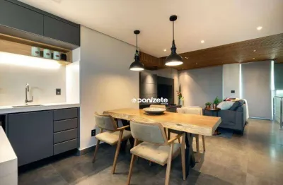 Apartamento duplex com 3 dormitórios para alugar, 220 m² por r$ 14.832,00/mês - jardim - santo andré/sp