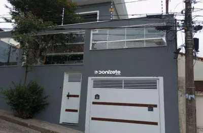 Sobrado com 3 dormitórios à venda, 190 m² por r$ 1.170.000,00 - jardim bela vista - santo andré/sp