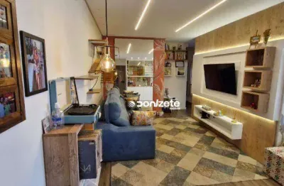Apartamento com 3 dormitórios à venda, 96 m² por r$ 918.000,00 - vila scarpelli - santo andré/sp