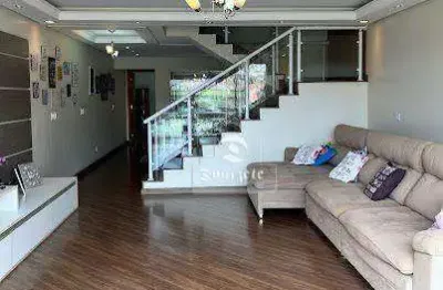 Sobrado com 5 dormitórios, 400 m² - venda por r$ 1.650.000,00 ou aluguel por r$ 7.557,81/mês - vila curuçá - santo andré/sp