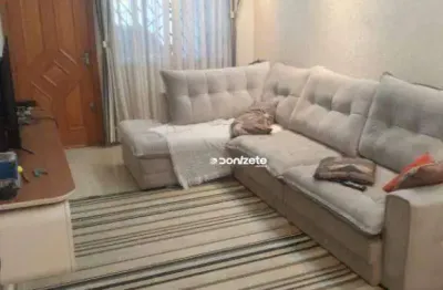 Sobrado com 3 dormitórios à venda, 109 m² por r$ 650.000,00 - vila homero thon - santo andré/sp